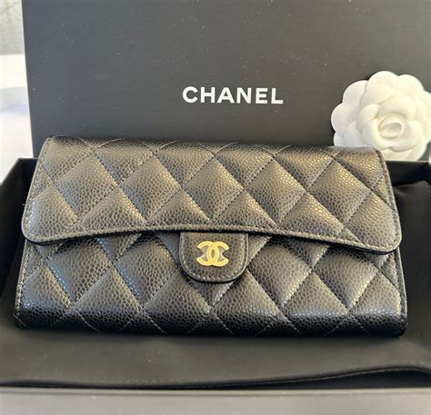 chanel wallet styles|chanel long wallet price.